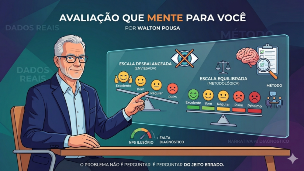 Avaliação que mente para você