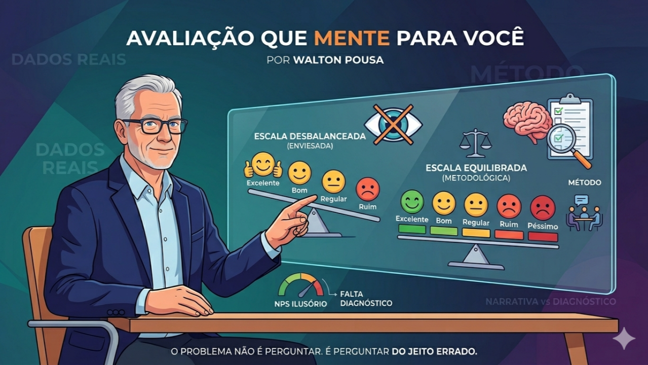 Avaliação que mente para você